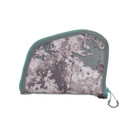 Girls With Guns 918 In The Shade Handgun Case 8 Gray/Teal/Shade Camo, Locking Zipper, Handgun Case