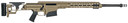 Barrett 18491 MRAD 308 Win 10+1 24 Fluted Barrel, Flat Dark Earth Cerakote Aluminum Receiver, Flat Dark Earth Fold Stock w/Adj LOP, Adj Match Grade Trigger, Ambi Safety & Magazine Release, Optics Ready, Rifle