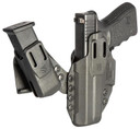 Blackhawk Stache Premium Holster Kit IWB Black Poly Belt Clip Fits Ruger Max-9 Ambi, Holster