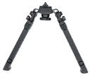 FAB Defense FXSPIKEB Spike Precision Bipod 7.09- 11.42 Adj., Rotating & Tilting, Rubber Feet, Includes Leg Extensions, Pic Rail Compatible Black Poly & Aluminum