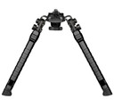 FAB Defense FXSPIKEMB Spike Tactical Bipod 7.09- 9.88 Adj., Rotating & Tilting, Rubber Feet, Includes Leg Extensions, M-LOK Rail Compatible Black Poly & Aluminum