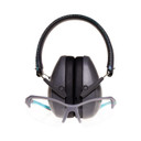 Girls With Guns 2388 Assure Protective Safety Glasses & Muff Combo Women Clear Lens Anti-Scratch Gray Frame
