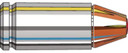 Hornady 90240 Critical Defense Lite 9mmLuger 100gr Hornady Flex Tip eXpanding 25 Per Box/10 Case, Centerfire Handgun Ammo