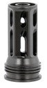 Huxwrx 1799 QD 762 Flash Hider Black with 5/8-24 tpi Threads, 2.30 OAL & 1.20 Diameter for 30 Cal AR-Platform