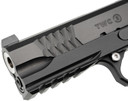 JACOB GREY TWC9425 TWC9 9mm Luger 17+1 4.25 Stainless Bull Barrel, Black Optic Ready/Serrated Steel Slide, Black Aluminum Frame w/Beavertail & Pic Rail, Pistol