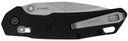 Kershaw 2037 Heist Mid-Size 3.20 Fold Clip Point Plain Stonewashed D2 Steel Blade, Gray Textured Glass Filled Nylon Handle, Includes Pocket Clip, Knife