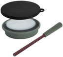 Power Calls 24260 Fuel Crystal Pot Call Crystal Over Glass, Matched Purple Heart Striker, Includes Protective Lid & Conditioning Pad