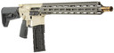 Q LLC SW55616INRIFLECALI Sugar Weasel *CA Compliant 223 Rem/5.56 NATO 10+1 16 Gray Threaded Barrel, Flat Dark Earth 15 M-LOK Handguard, Gray Synthetic Magpul SL-K Stock, California Paddle Grip, Rifle