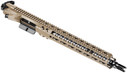 Radian Weapons R0466 Model 1 Complete Upper 223 Wylde 14.50 Threaded Match Grade Barrel, FDE, M-LOK Handguard, Raptor-SD Charging Handle, Polished Crown & M4 Feed Ramps, Enhanced M16 BCG, Mid-Length Gas System, Upper Receiver