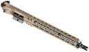 Radian Weapons R0473 Model 1 Complete Upper 223 Wylde 16 Threaded Match Grade Barrel, FDE, M-LOK Handguard, Raptor-SD Charging Handle, Polished Crown & M4 Feed Ramps, Enhanced M16 BCG, Mid-Length Gas System, Upper Receiver