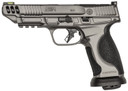 Smith & Wesson 13198 M&P PC M2.0 Competitor Full Size 9mm Luger 10+1, 5 Black Armornite Steel Barrel, Tungsten Gray Cerakote Optic Ready/Serrated Stainless Steel Slide & Aluminum Frame w/Pic Rail, Ambi, Pistol