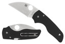 Spyderco C230GPWC Lil' Native 2.44 Fold Wharncliffe Plain CPM S30V SS Blade/Black Textured G10 Handle Includes Pocket Clip, Knife