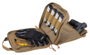 Tac Six 10816 Crew Tactical Pistol Case Coyote 600D Polyester 2 Handguns