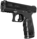 Taurus 1-TS9SR041 TS9 Full Size Frame 9mm Luger 17+1 4 Matte Black Steel Barrel, Matte Black Serrated Steel Slide, Matte Black Poly Frame w/Pic Rail, Black Poly Grip, Includes 2 Magazines, Pistol