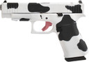 Glock PA4850204FRMOSMOO G48 Gen5 MOS Slim Frame 9mm Luger 10+1 4.17 Black GMB Barrel, Cow Print Cerakote MOS Cut/Serrated Steel Slide, Poly Frame w/Beavertail & Textured Grip, Pistol