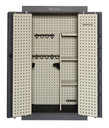 Hornady 95071 Mobilis Double Door Matte Grey 9 Gauge Steel Safe