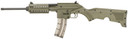 Kel-Tec SU22CAGRN SU22 Full Size 22 LR 26+1 16.10 Black Threaded Barrel, OD Green Pic Rail Poly Receiver, OD Green Synthetic w/Storage Compartment Stock, Rimfire Rifle