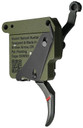 Rise Armament RA740BC Reliant Trigger Black/Green Curved