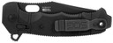 S.O.G SOG12211357 Seal XR 3.90 Fold Clip Point Plain Black MagnaCut Blade, Black Textured GRN/Titanium Handle, Knife