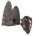 Allen 7238 EZ Mount Turkey Fan Display Wall Mount Turkey Brown Steel Includes Mounting Hardware