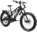 Bakcou E-bikes BS17BB25 Storm 25 Medium Matte Black 17 w/Stand Over Height of 30.50 Frame, Sram 9sp, 40t Front & Sram 11-34t Rear Cassette Bafang M620 Ultra Motor, Electric Bike