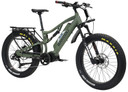 Bakcou E-bikes BS17GB25 Storm 25 Medium Matte Black 17 w/Stand Over Height of 30.50 Frame, Sram 9sp, 40t Front & Sram 11-34t Rear Cassette Bafang M620 Ultra Motor, Electric Bike