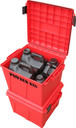 MTM Case-Gard PK12 Powder Keg Storage Container Red Polypropylene Plastic