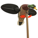 Mojo Outdoors HW2533 Mallard Drake Multi Color Features Remote Control