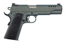 Auto-Ordnance 1911TCAC7 1911 Full Size Frame 45 ACP 7+1, 5 Stainless  BBL, Northern Lights Cera Serrated w/Slide Cuts Stainless  Slide, Northern Lights Cera Stainless  Frame w/Checkered Front Strap & Beavertail, Armor Blk Cer, Pistol
