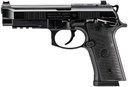 Beretta J92XFMSDA21 92GTS 9mm Luger 18+1 4.70 Black Inox Steel Barrel, Black Cerakote Optic Ready/Serrated Steel Slide + Aluminum Frame w/Beavertail & Pic Rail, Ambi, Pistol