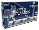 Fiocchi 222 Remington Rifle Ammunition 222HVA