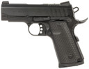 Girsan 391041 MC1911 SC Influencer Sub-Compact 45 ACP 6+1 3.40 Blued Steel Barrel, Black Cerakote Optic Ready/Serrated Steel Slide & Frame w/Pic Rail & Beavertail, Gray Poly Grip, Pistol