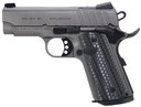 Girsan 391140 MC1911 SC Influencer Sub-Compact 9mm Luger 7+1 3.40 Black Steel Barrel, Tungsten Gray Cerakote Optic Ready/Serrated Steel Slide & Frame w/Pic Rail & Beavertail, Gray Poly Grip, Pistol