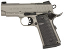 Girsan 391141 MC1911 SC Influencer Sub-Compact 45 ACP 6+1 3.40 Black Steel Barrel, Tungsten Gray Cerakote Optic Ready/Serrated Steel Slide & Frame w/Pic Rail & Beavertail, Gray Poly Grip, Pistol