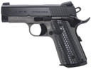 Girsan 392067 MC1911 SC Untouchable Sub-Compact Frame 9mm Luger 7+1 3.40 Black Steel Barrel, Black Serrated Steel Slide, Stainless Frame w/Beavertail, Black Poly Grip, Pistol