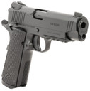 Girsan 392075 MC1911 C Untouchable Compact Frame 9mm Luger 9+1 4.40 Black Steel Barrel, Black Serrated Steel Slide & Frame w/Beavertail & Pic Rail, Black Poly Grip, Pistol