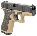 Glock PA195S204EXPCT G19 Gen5 Compact Frame 9mm Luger 15+1 4.02 Black GMB Barrel, Black nDLC Serrated Steel Slide, Coyote Tan Poly Frame w/Pic Rail, Ambi, Pistol