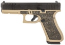 Glock UA175S204EXPCT G17 Gen5 Full Size Frame 9mm Luger 17+1 4.49 Black GMB Barrel Serrated Steel Slide Poly Frame w/Pic Rail Ambi, Pistol
