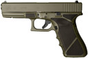 Weapon Works G22 Gen3 Full Size Frame 40 S&W 15+1 4.49 Black Steel Barrel, OD Green Serrated Steel Slide, OD Green w/Diamond Stippling Poly Frame w/Pic Rail, Ambi, Pistol