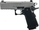 Live Free Armory LFAPC81303 Apollo 11 Compact Compact Frame 9mm Luger 17+1 4.15 Stainless Match Grade Bull Barrel, Elite Gray Cerakote Optic Cut/Serrated Stainless Steel Slide & Steel Frame w/Beavertail & Pic Rail, Textured Grip, Pistol