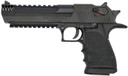 Magnum Research DE429L6IMB Desert Eagle Mark XIX L6 429 DE 7+1, 6 Blk  w/Integral Muzz Brake & Pic Rail BBL, Blk Serrated Carbon  Slide, Blk Anodized Alum Frame w/Beavertail & Pic Rail, Blk Hogue Finger Grooved Grip, Pistol