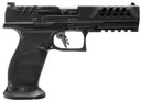 Walther 2880083 PDP Match Full Size Frame 9mm Luger 10+1 5 Black Steel Barrel, Matte Black Tenifer Cerakote Optic Cut/Serrated Steel Slide, Black Poly Frame w/Pic Rail, Textured Wraparound Grip, Pistol