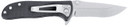 CRKT 6450D2 Drifter EDC 2.88 Fold Drop Point Plain Stonewashed D2 Steel Blade, Black Textured G10 Handle, Knife