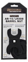 Wheeler 1199466 Barrel Nut Crowfoot Wrench Black Steel