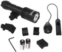Nightstick LGL160T Long Gun Full Size Weapon Light Black Anodized 800Lumens White LED, Gun Lights