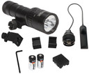 Nightstick LGL180IR Dual-Beam Long Gun Light Kit with IR Illuminator Black Anodized Hardcoat 1100 Lumens White LED 940 nM Infrared