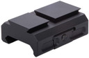 Viridian 9810112 RFX44 Black Anodized 1 x 21 mm x 16.5 mm 5 MOA Green Dot ACRO Footprint/Pic Low Mount
