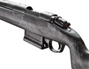 Bergara B14LM7513CF B-14 Crest 7mm PRC 5+1 22 Sniper Gray Cerakote #5 Contour Threaded Barrel, Sniper Gray Cerakote Steel Receiver, Black & Gray Sponge Fixed Carbon Fiber Stock, Rifle