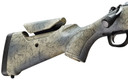Bergara B14SM809 B-14 Wilderness Sierra 6.5 PRC 20 Sniper Gray Cerakote #5 Fluted Threaded Barrel, Sniper Gray Cerakote Steel Receiver, Wilderness Camo w/Black Webbing Fixed w/SoftTouch Synthetic Stock, Rifle