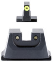 Trijicon SA240C601149 Suppressor/Optic Height Sights Green/Tritium Yellow Outline Front Sight-Green/Tritium Black Outline Rear Sight Smith & Wesson M&P C.O.R.E./ M&P M2.0, Handgun Sight